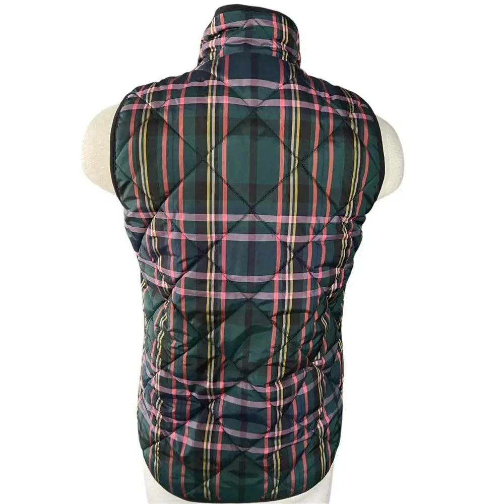J.Crew Excursion vest in J.Crew Signature Tartan Size Small